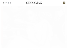 Tablet Screenshot of ginnamag.com